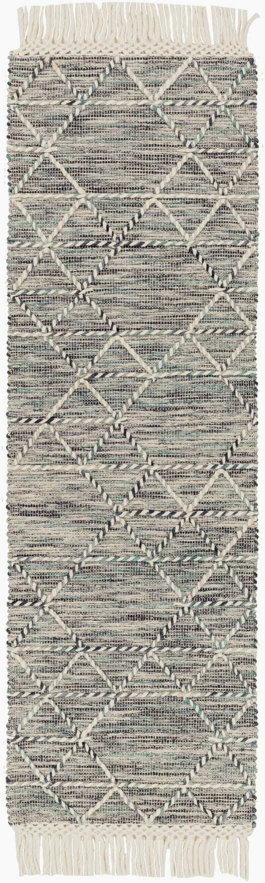Lucia LCI-2300 8ft Runner Handmade Runner Rug