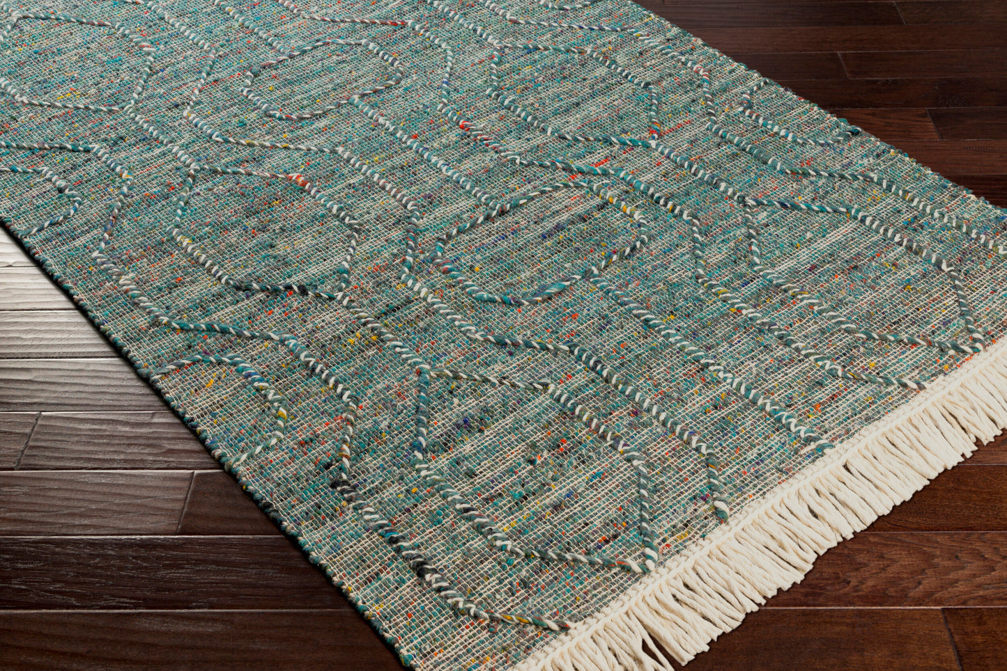 Alfombra hecha a mano Lucia LCI-2306 de 9' x 12'