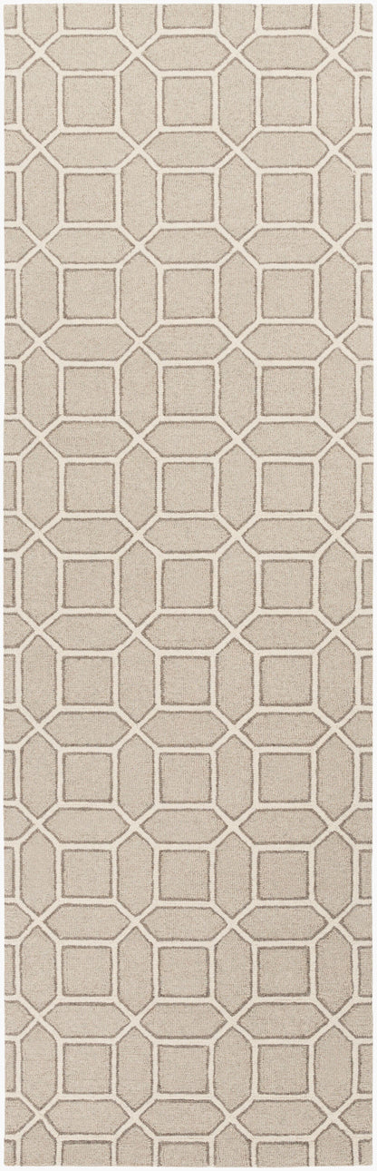 Alfombra de lana hecha a mano Lucka LCK-2000 de 2,4 m