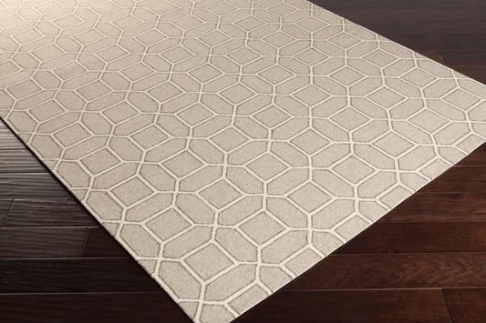 Alfombra de lana hecha a mano Lucka LCK-2000 de 8' x 10'