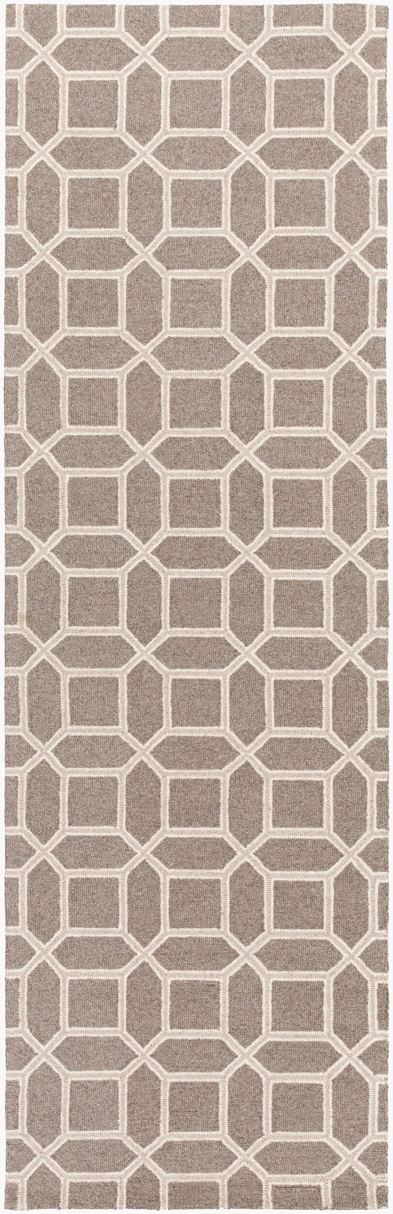 Alfombra de lana hecha a mano Lucka LCK-2001 de 2,4 m