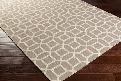 Lucka LCK-2001 2' x 3' Handmade Wool Accent Rug
