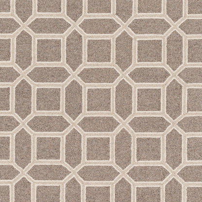 Alfombra de lana hecha a mano Lucka LCK-2001 de 2,4 m