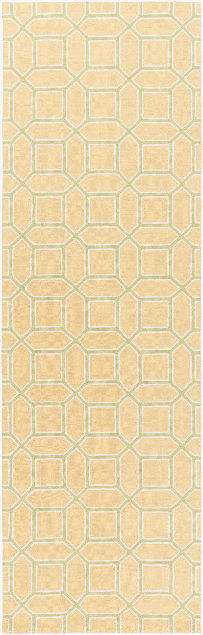 Lucka LCK-2003 8ft Runner Handmade Wool Runner Rug