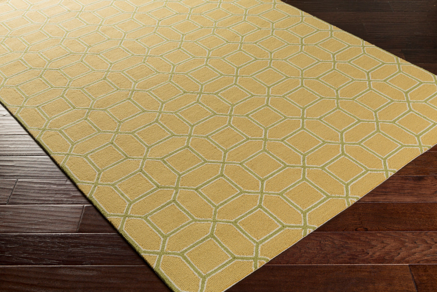 Lucka LCK-2003 8ft Runner Handmade Wool Runner Rug