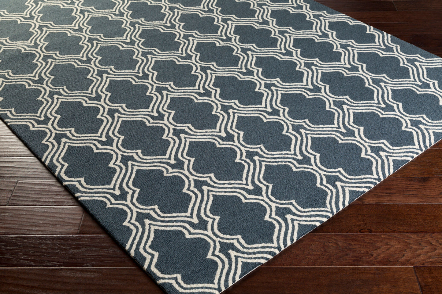 Lucka LCK-2032 8ft Runner Handmade Wool Runner Rug