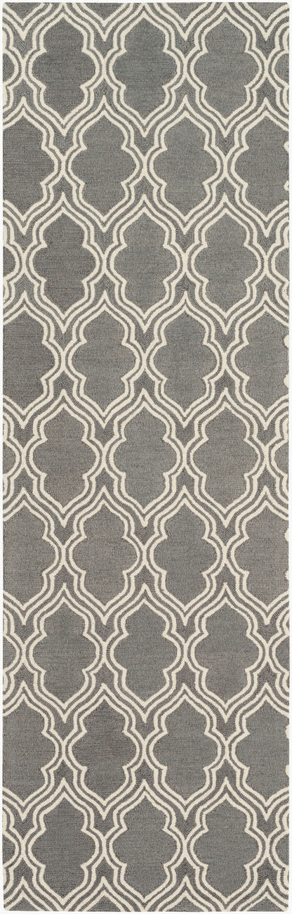 Lucka LCK-2036 8ft Runner Handmade Wool Runner Rug