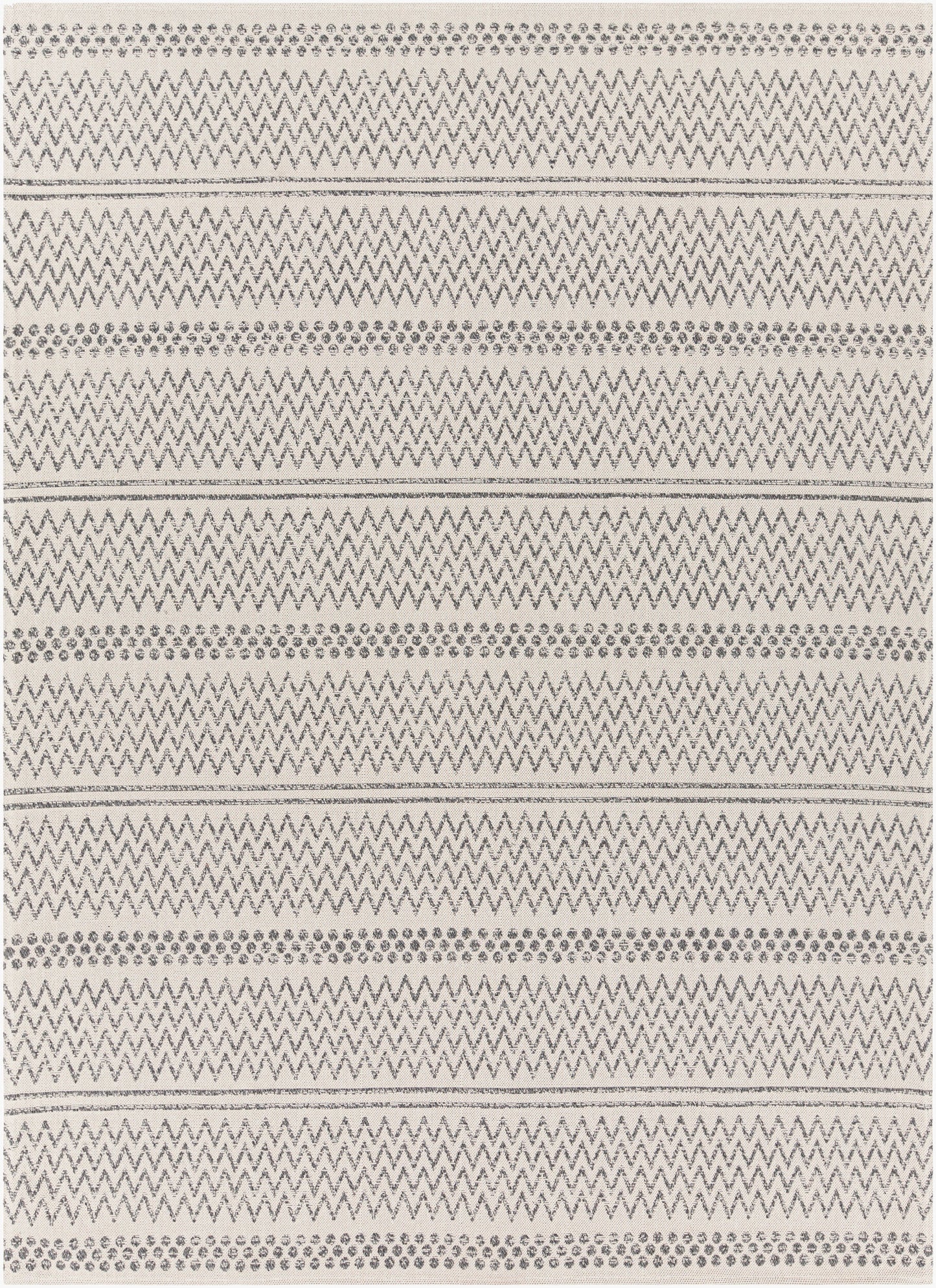 La Casa LCS-2303 8' x 10' Machine Woven Washable Area Rug
