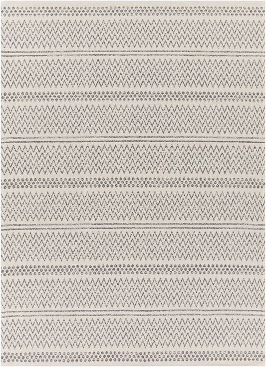 La Casa LCS-2303 8' x 10' Machine Woven Washable Area Rug