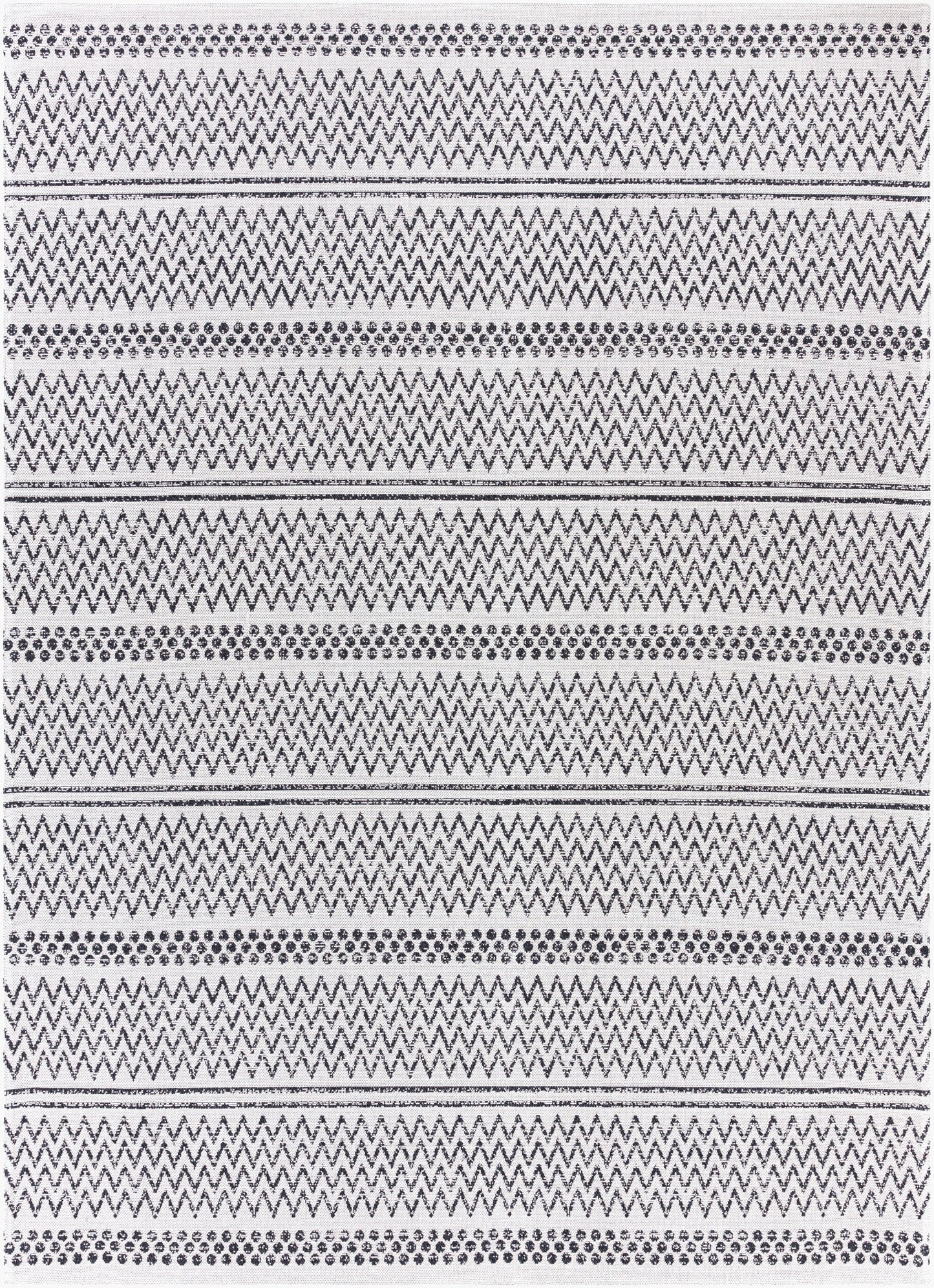 La Casa LCS-2304 8' x 10' Machine Woven Washable Area Rug