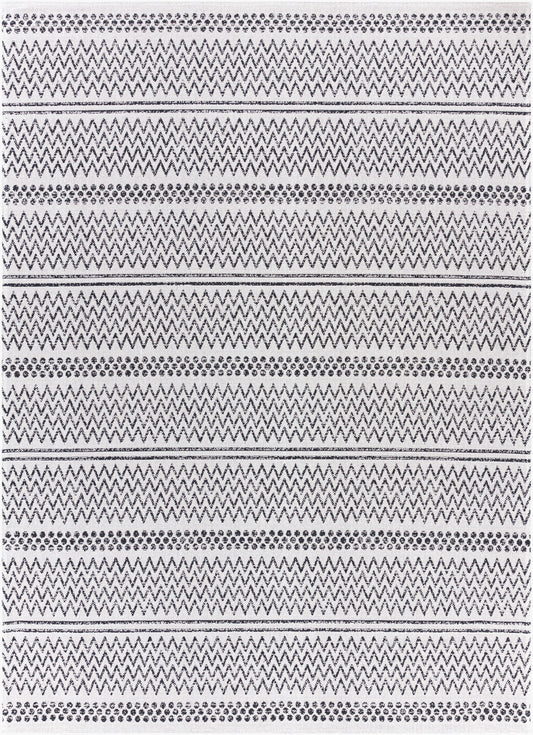 La Casa LCS-2304 8' x 10' Machine Woven Washable Area Rug