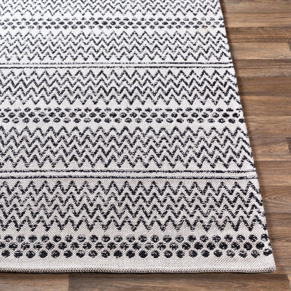 La Casa LCS-2304 6' x 9' Machine Woven Washable Area Rug