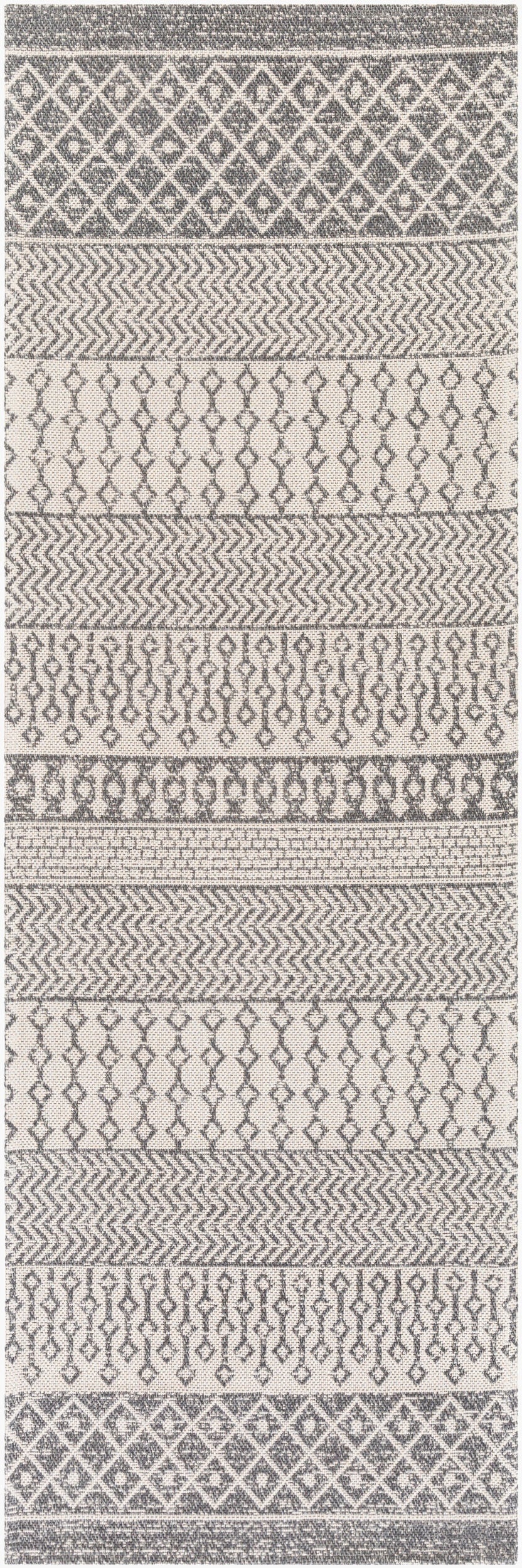 La Casa LCS-2305 7ft Runner Machine Woven Washable Runner Rug