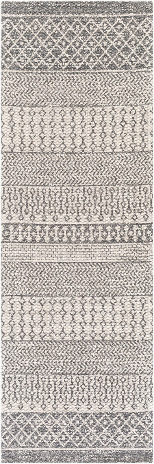 La Casa LCS-2305 7ft Runner Machine Woven Washable Runner Rug