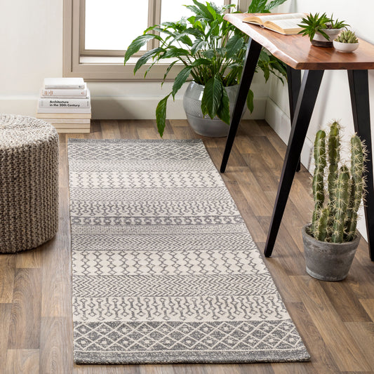 La Casa LCS-2305 7ft Runner Machine Woven Washable Runner Rug
