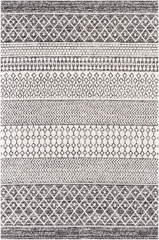 La Casa LCS-2306 6' x 9' Machine Woven Washable Area Rug