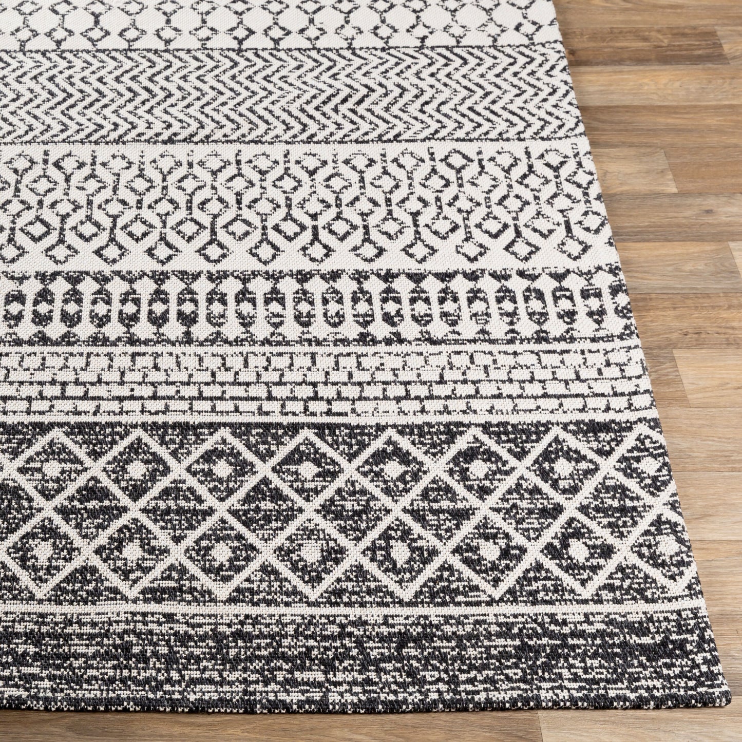 La Casa LCS-2306 7ft Runner Machine Woven Washable Runner Rug