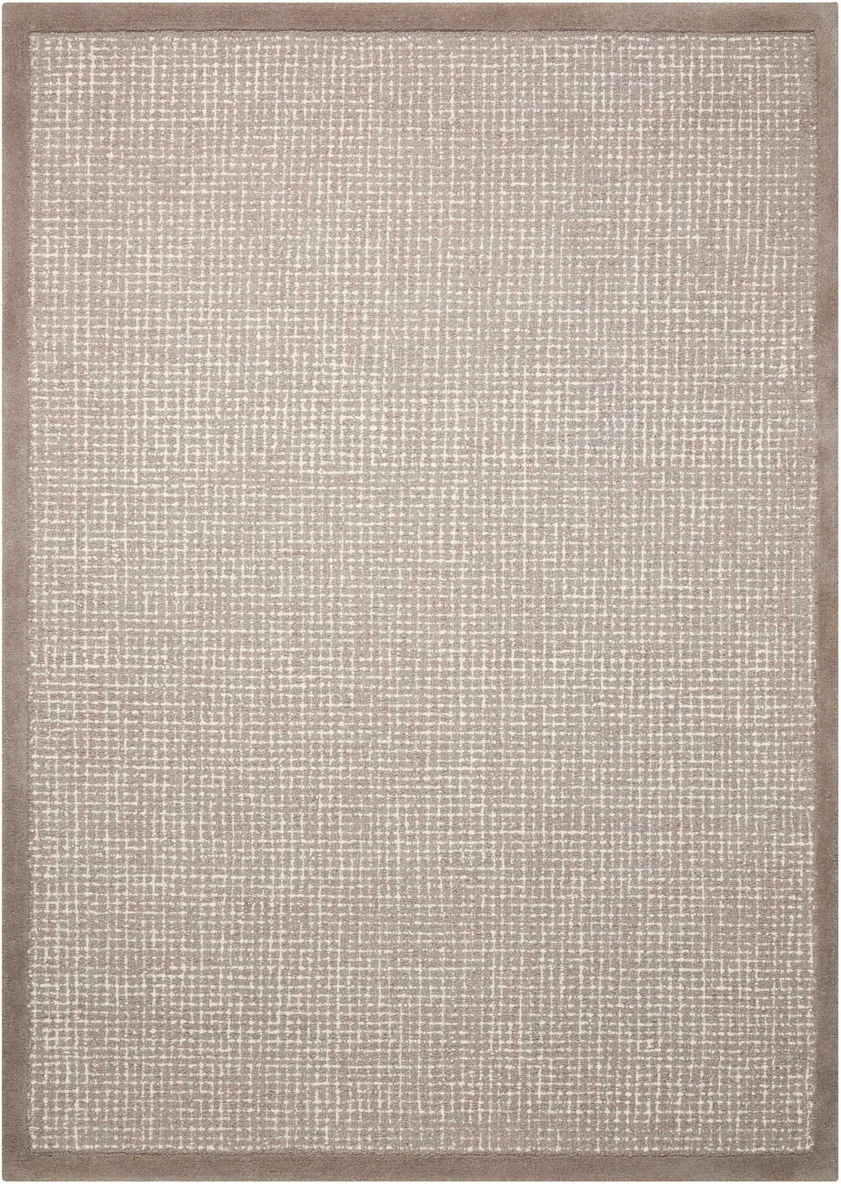 River Brook KI809 Grey Ivory Tufted Rug