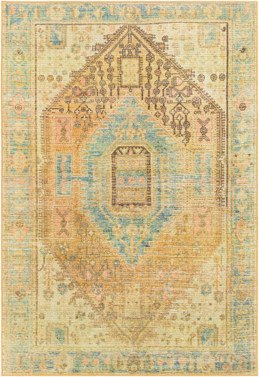 Leicester LEC-2302 9' x 12' Machine Woven Washable Area Rug
