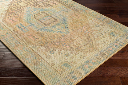 Leicester LEC-2302 9' x 12' Machine Woven Washable Area Rug