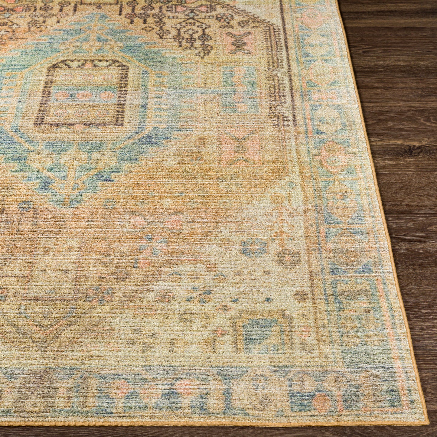 Leicester LEC-2302 9' x 12' Machine Woven Washable Area Rug