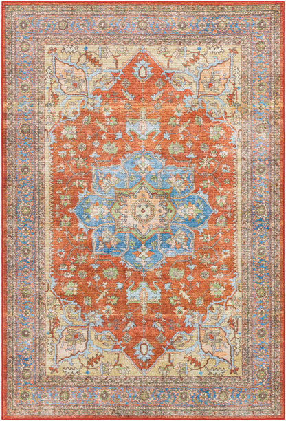 Leicester LEC-2304 9' x 12' Machine Woven Washable Area Rug