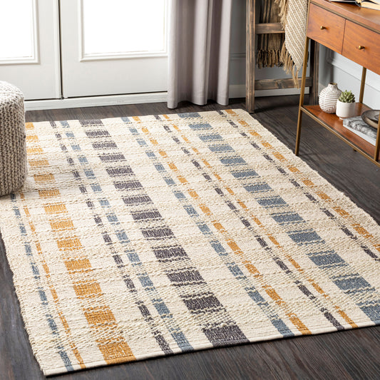 Alfombra de yute hecha a mano Lexington LEX-2314 de 1,52 m x 2,13 m