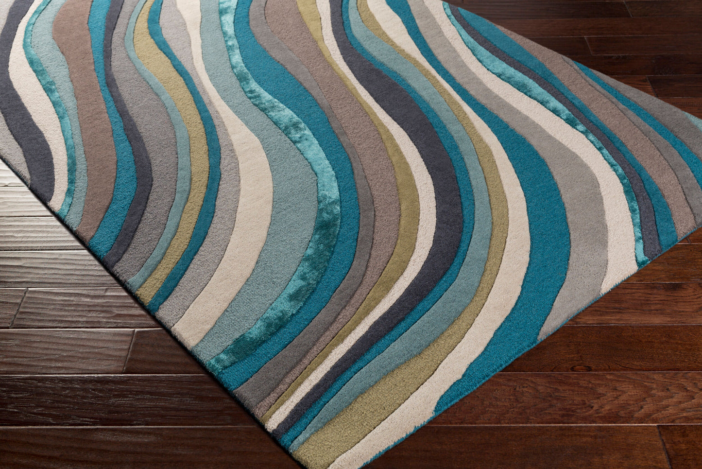 Lounge LGE-2293 8ft Runner Handmade Wool Runner Rug