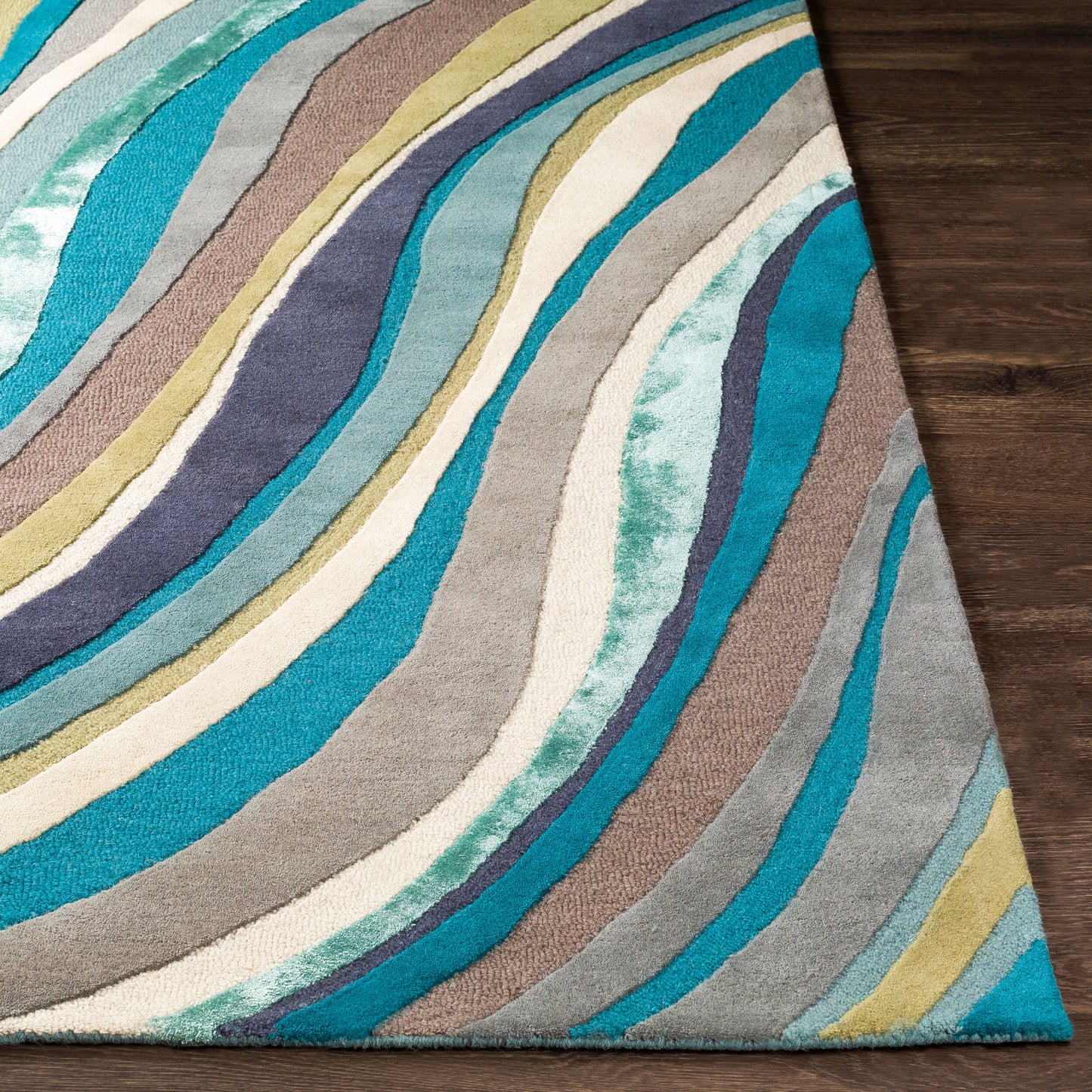 Lounge LGE-2293 8ft Runner Handmade Wool Runner Rug