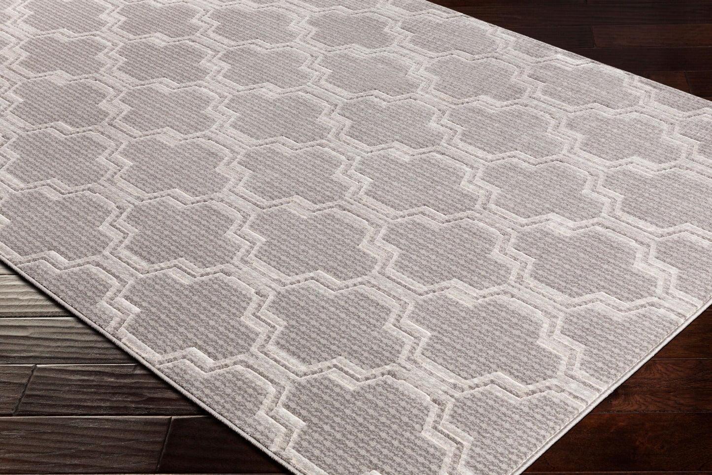 Alfombra decorativa tejida a máquina Lagom LGM-2306 de 2' x 3'