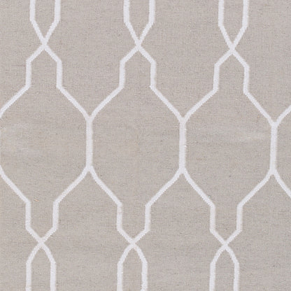 Alfombra de corredor reciclada hecha a mano Lagoon LGO-2000 de 8 pies