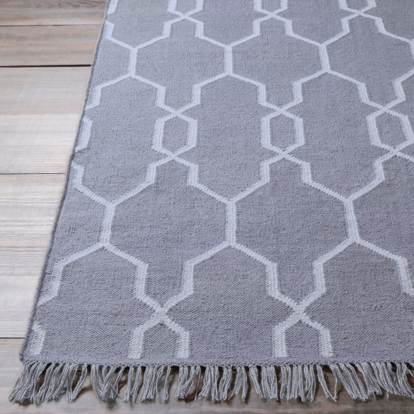 Alfombra decorativa reciclada hecha a mano Lagoon LGO-2004 de 3' x 5'