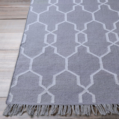 Alfombra decorativa reciclada hecha a mano Lagoon LGO-2004 de 3' x 5'