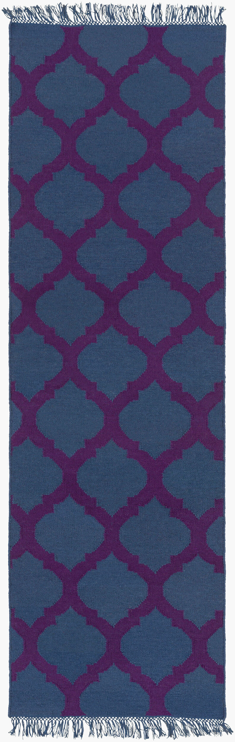Lagoon LGO-2020 8ft Runner Handmade Recyled Runner Rug