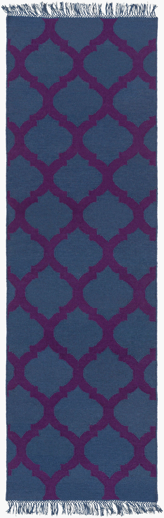 Lagoon LGO-2020 8ft Runner Handmade Recyled Runner Rug
