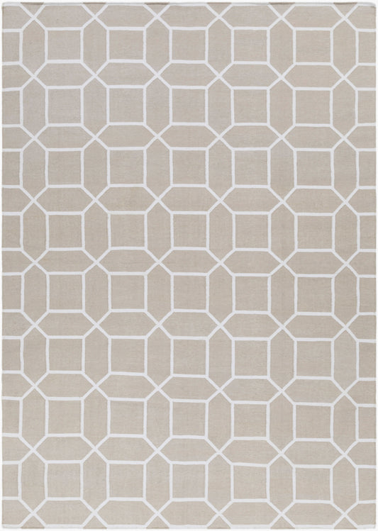 Lagoon LGO-2042 3' x 5' Handmade Recyled Accent Rug