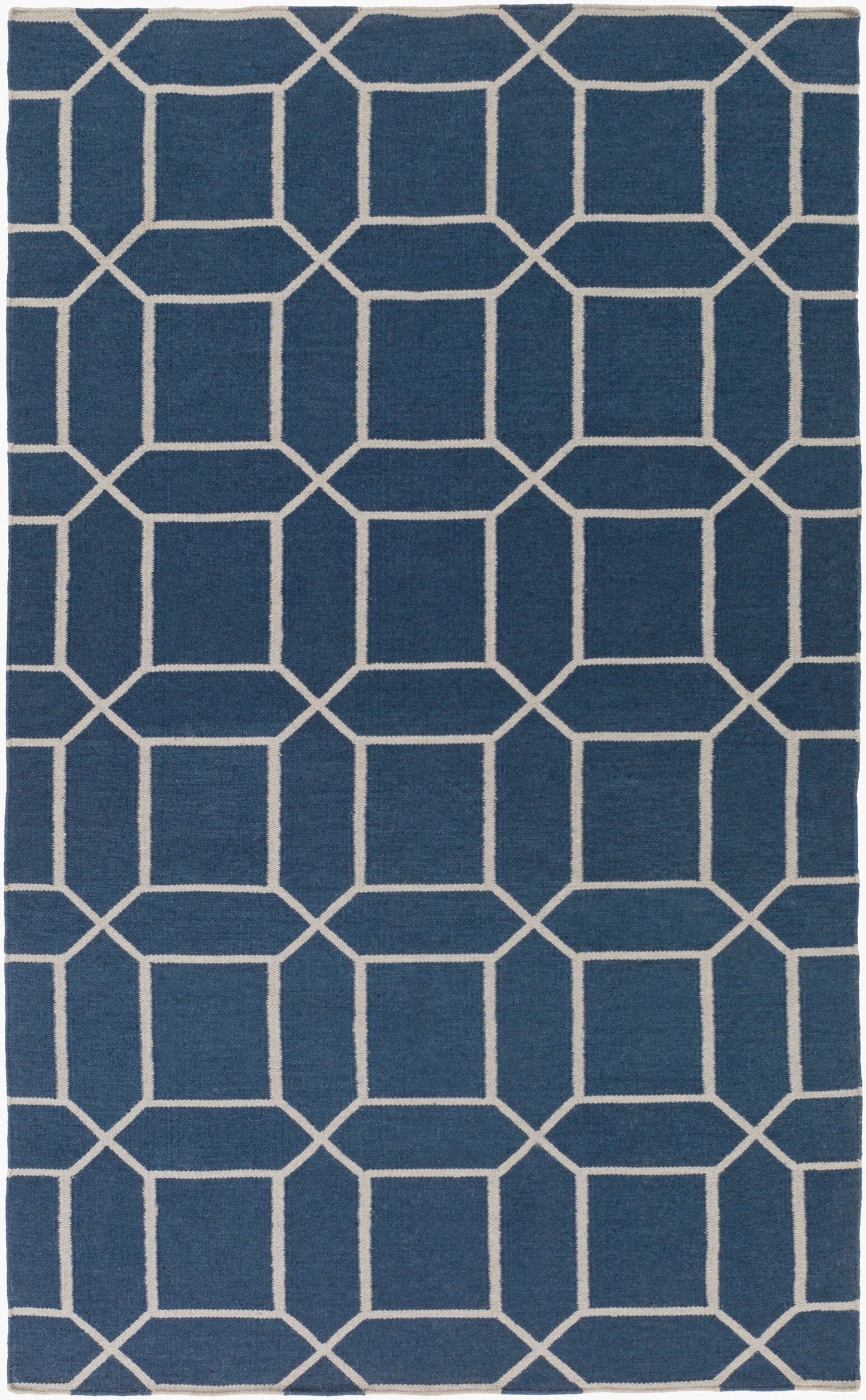 Lagoon LGO-2043 5' x 8' Handmade Recyled Area Rug