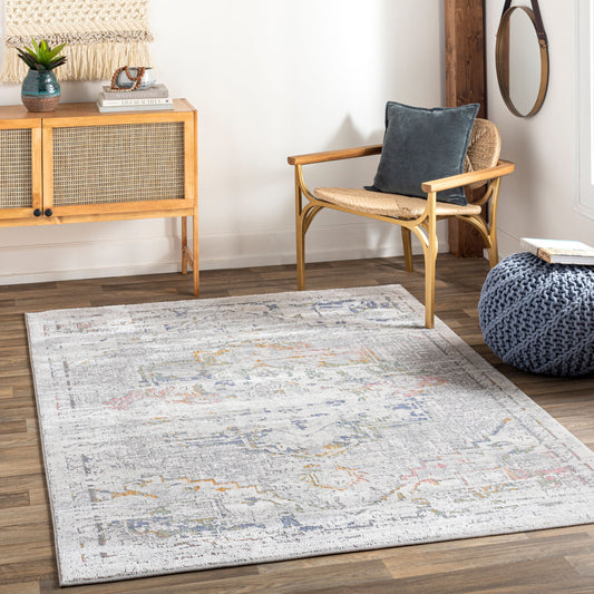 Alfombra tejida a máquina Lagos LGS-2302 de 1,52 m x 2,13 m