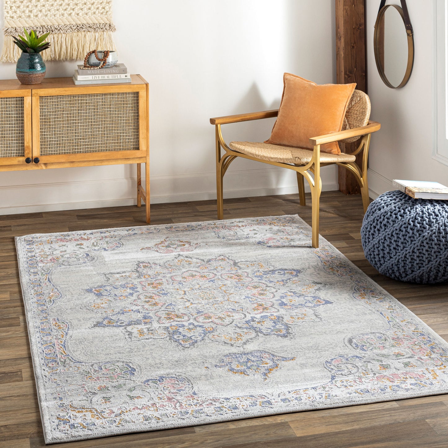 Lagos LGS-2304 6' x 9' Machine Woven Area Rug