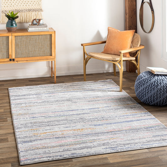Alfombra tejida a máquina Lagos LGS-2305 de 1,52 m x 2,13 m