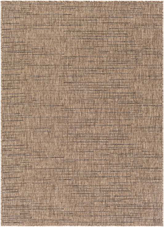 Alfombra tejida a máquina Laguna LGU-2300 de 1,52 m x 2,13 m para interior y exterior