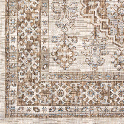 Laguna LGU-2302 Alfombra tejida a máquina para interior y exterior de 1,52 m x 2,13 m