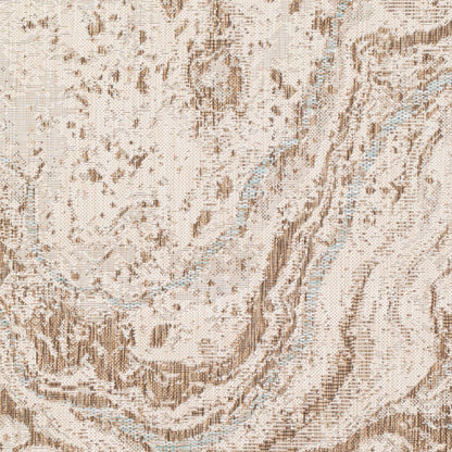 Alfombra tejida a máquina Laguna LGU-2303 de 8' x 10' para interior y exterior