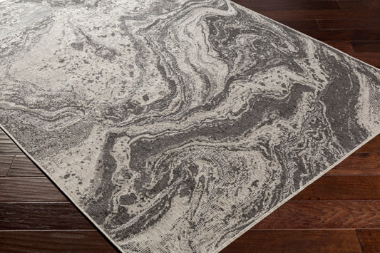 Alfombra tejida a máquina Laguna LGU-2304 de 8' x 10' para interior y exterior