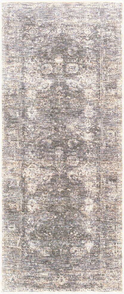 Lincoln LIC-2304 10ft Runner Machine Woven Runner Rug