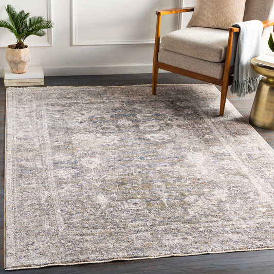 Lincoln LIC-2304 5' x 8' Machine Woven Area Rug