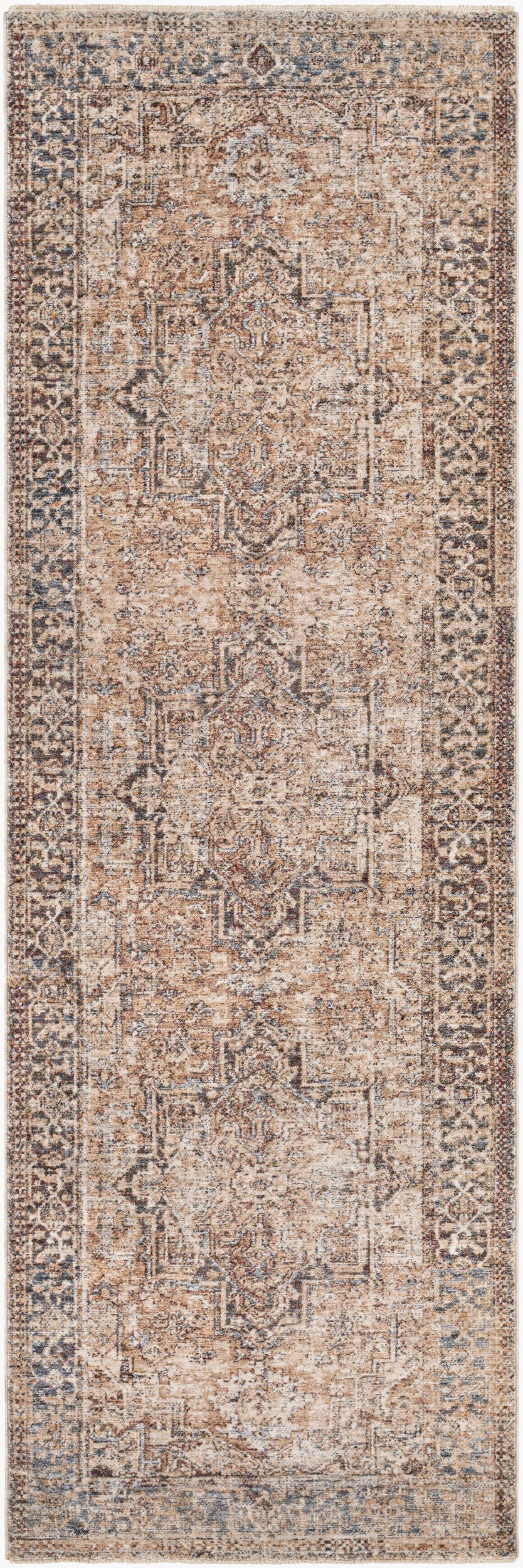 Lincoln LIC-2306 10ft Runner Machine Woven Runner Rug