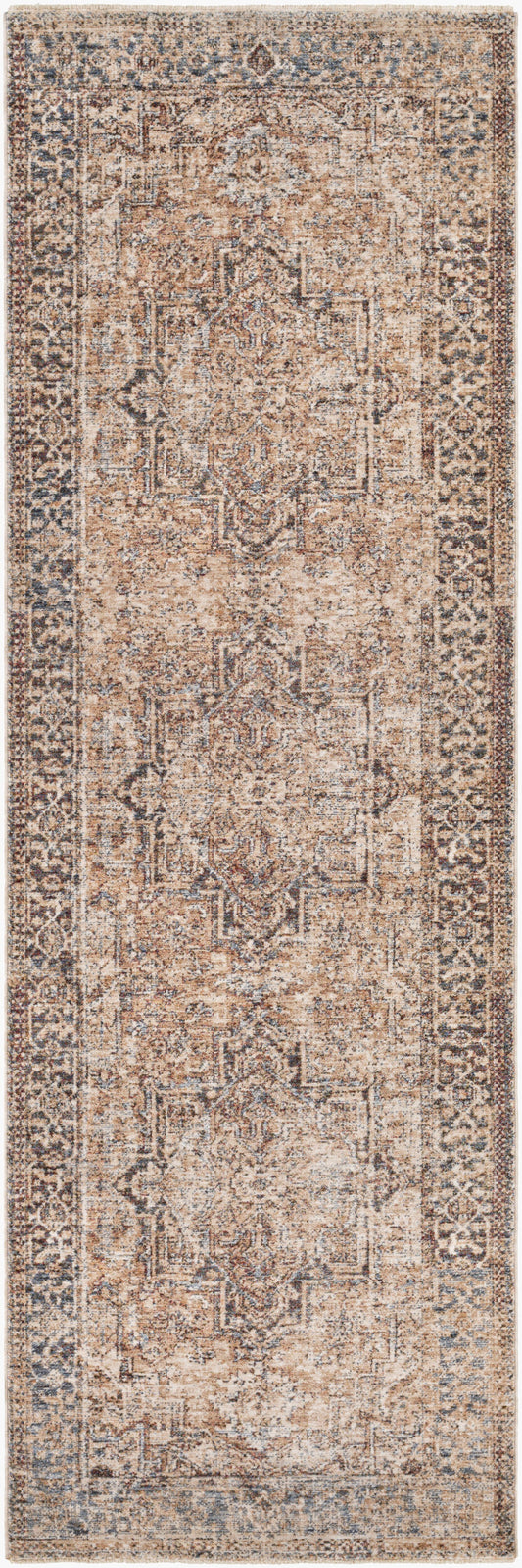 Lincoln LIC-2306 10ft Runner Machine Woven Runner Rug