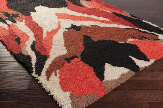Liona LIO-9002 2' x 3' Handmade Wool Accent Rug