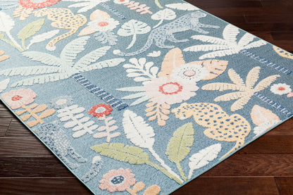 Lakeside LKD-2309 2' x 3' Machine Woven Indoor/Outdoor Accent Rug